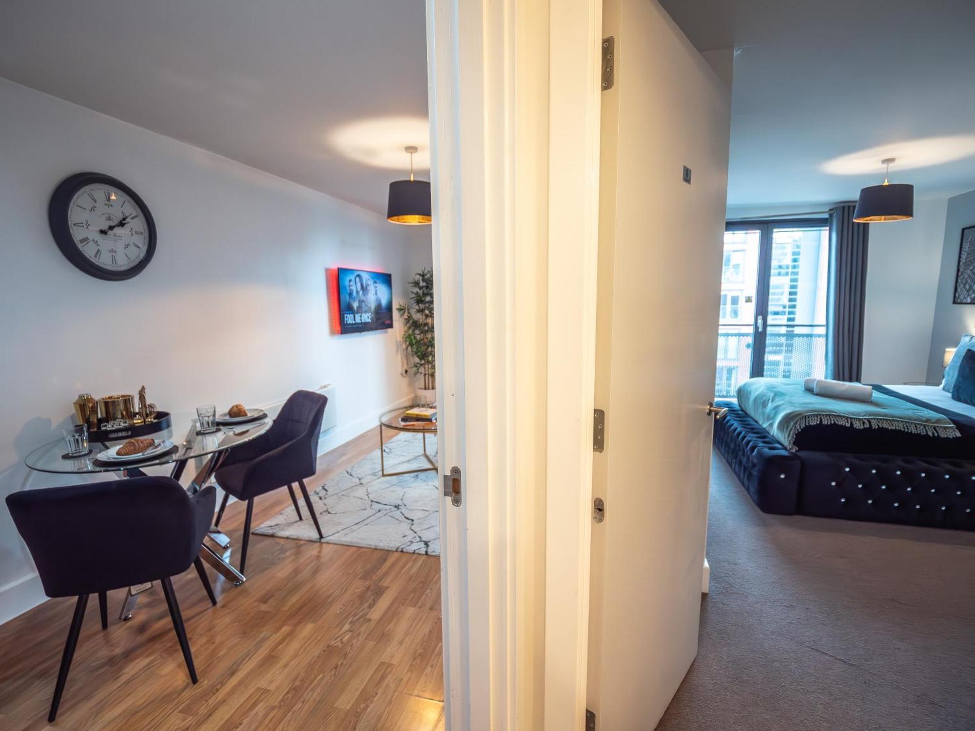 Apartament Amazing New Arcadian Centre - 1Bdr - Balcony & Parking Birmingham Zewnętrze zdjęcie